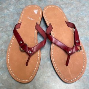 Gap leather sandals (sz 7)